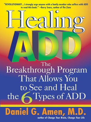 cover image of Healing ADD